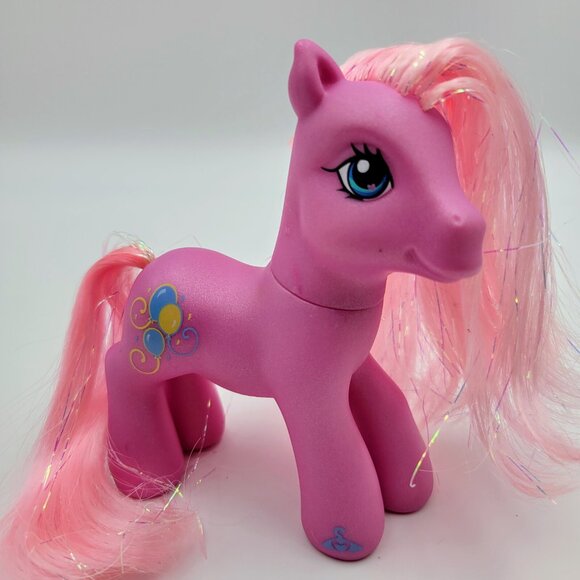My Little Pony Pinkie Pie 2007 G3 MLP Hasbro Pink Toy Read - Picture 5 of 10